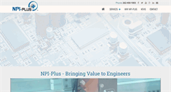 Desktop Screenshot of npi-plus.com